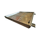 Material galvanizado ODM del acero Q235 de la cubierta de boca y de carbono del marco